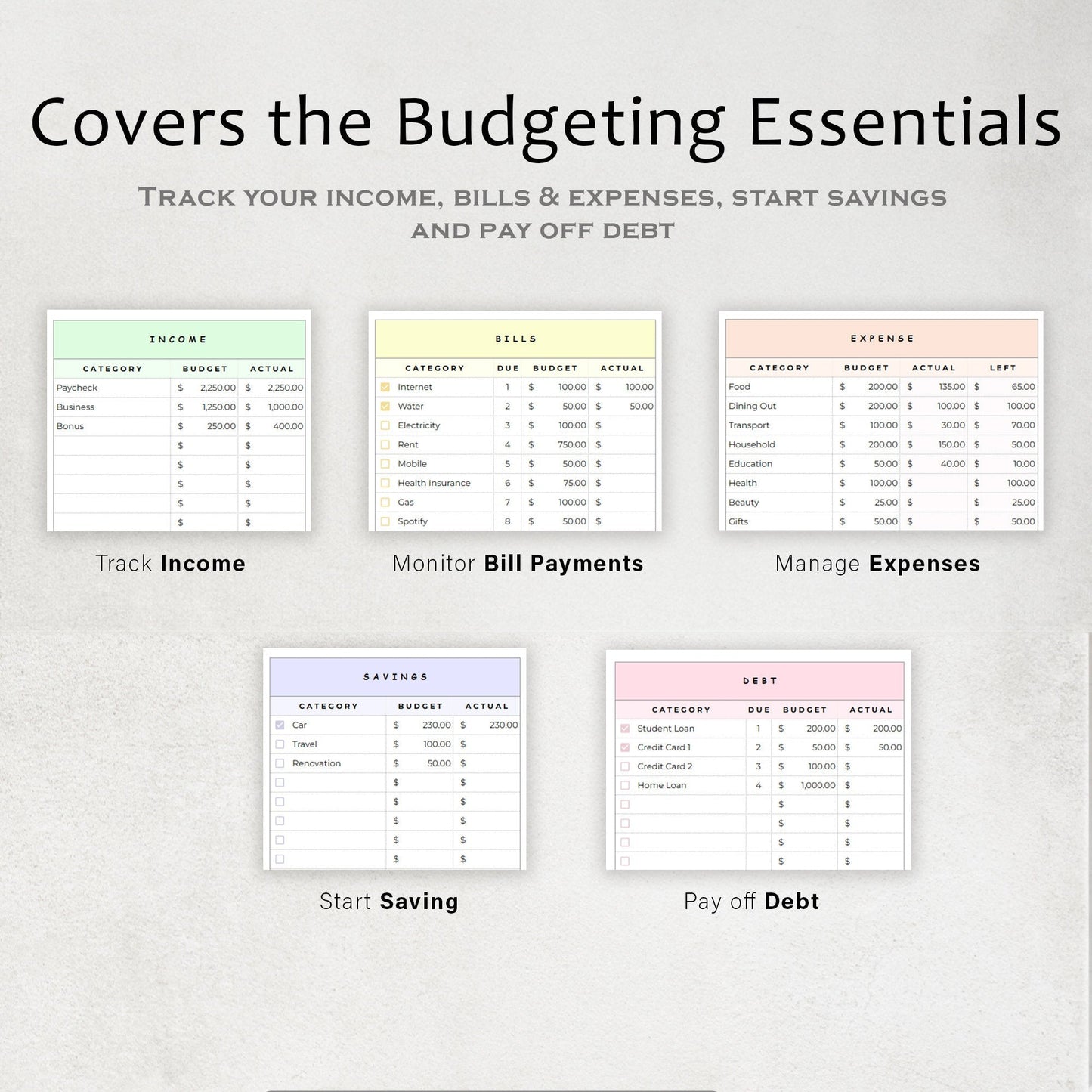 PiggyBudget - Financial Budget Planner